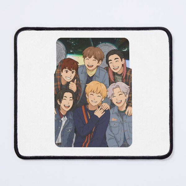 Item preview, Xdinary Heroes Cartoon Illustration Group Members Kpop Collage Design designed and sold by HELL0WBELLO.
