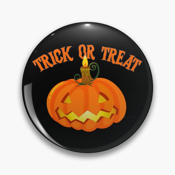 Item preview, Trick or Treat Spooky Halloween Jack O'Lantern Graphic Design designed and sold by Feral Designs by Lauren Elisabeth.