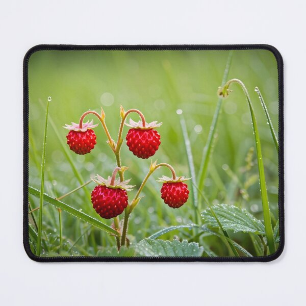 Item preview, Wild Strawberry Bliss designed and sold by PawPrintedArt.