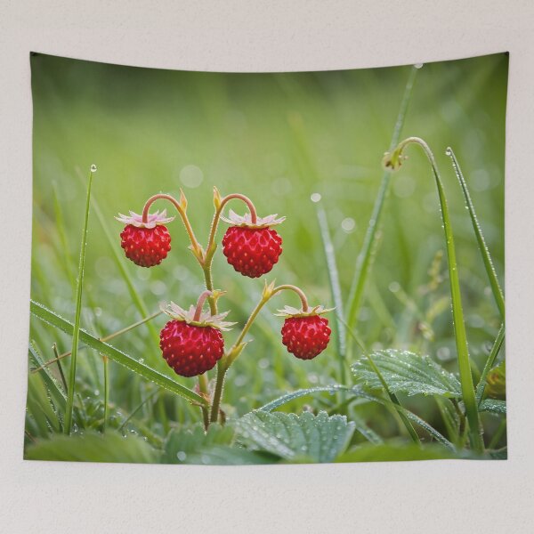 Item preview, Wild Strawberry Bliss designed and sold by PawPrintedArt.