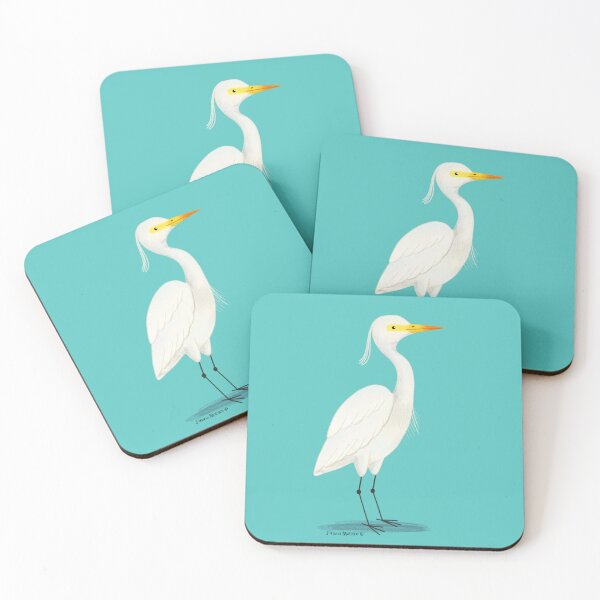 Item preview, Great White Egret designed and sold by julianamotzko.