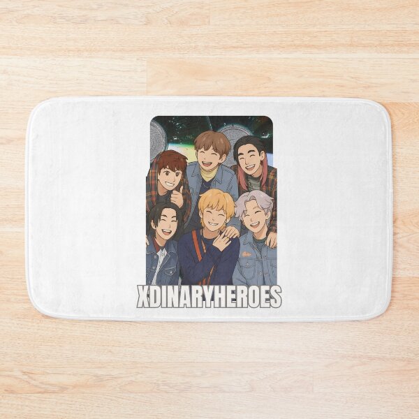 Item preview, Xdinary Heroes Name Cartoon Illustration Group Members Kpop Collage Design designed and sold by HELL0WBELLO.