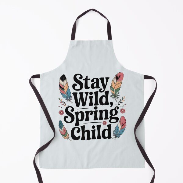 Item preview, Stay Wild, Spring Child – Boho Seasonal Design designed and sold by Jollys-ArtShop.