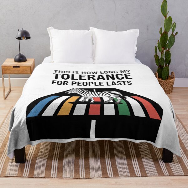 Item preview, This is How Long My Tolerance for People Lasts designed and sold by UrbanHowlz.