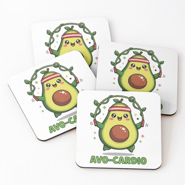 Item preview, Avocado jumps rope with energy designed and sold by KasiaRawska.