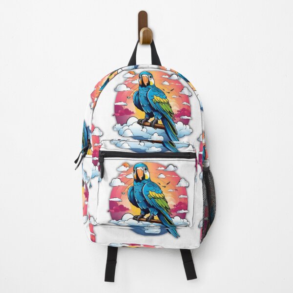 Item preview, Colorful Parrot in the Clouds designed and sold by Zofia Sosnecka.