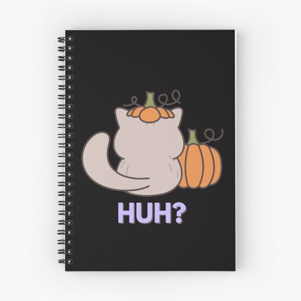 Item preview, Huh Cat Halloween Meme Funny Chonky Cat Pumpkin Gift for Spooky Season designed and sold by MoodInInk.
