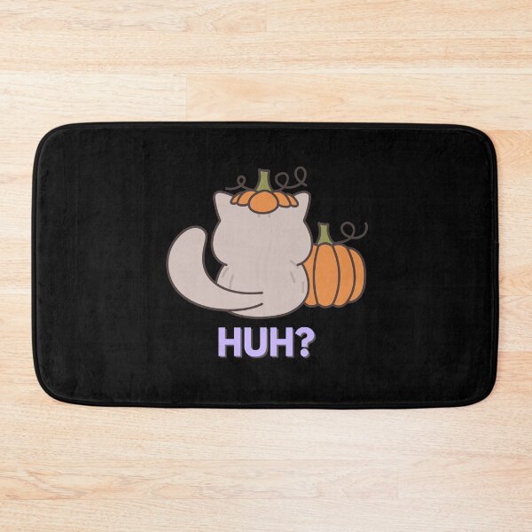 Item preview, Huh Cat Halloween Meme Funny Chonky Cat Pumpkin Gift for Spooky Season designed and sold by MoodInInk.