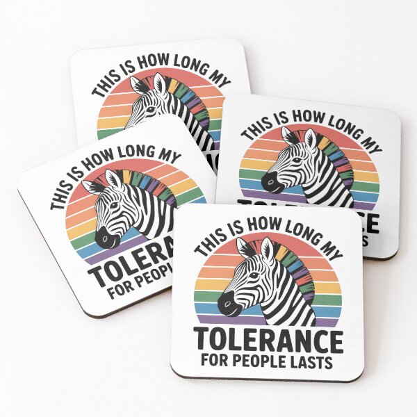 Item preview, This is How Long My Tolerance for People Lasts designed and sold by UrbanHowlz.