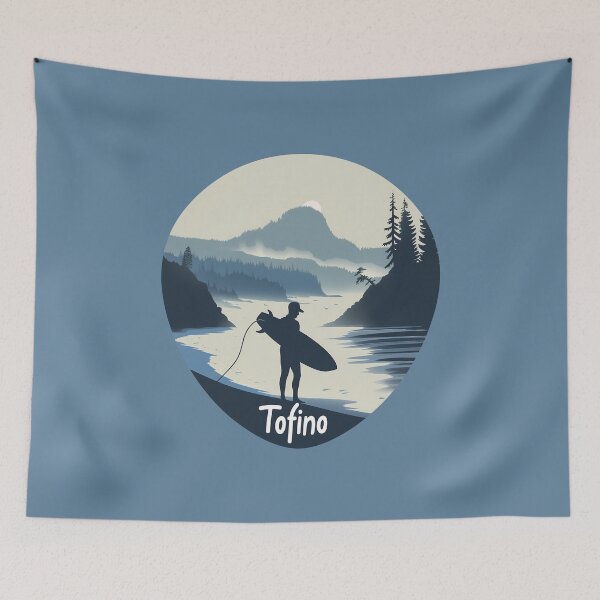 Item preview, Tofino British Columbia Sunset Surf Pacific Coast Canada designed and sold by meganohm.