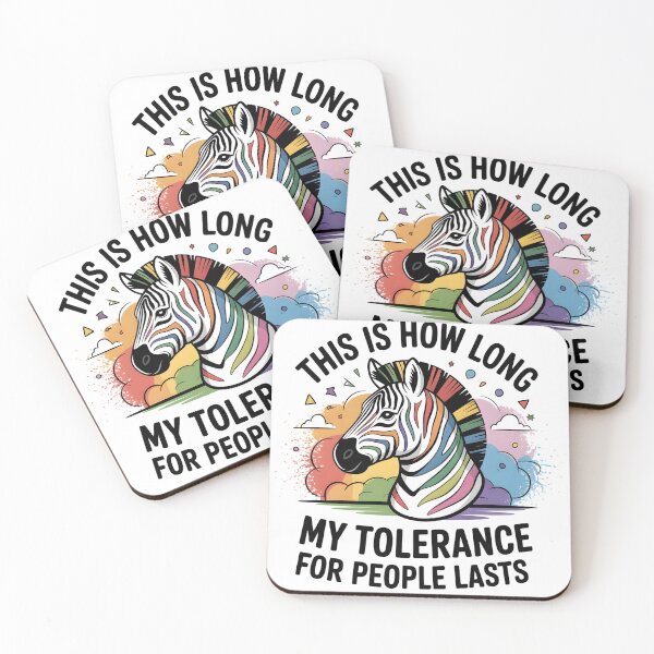 Item preview, This is How Long My Tolerance for People Lasts designed and sold by UrbanHowlz.