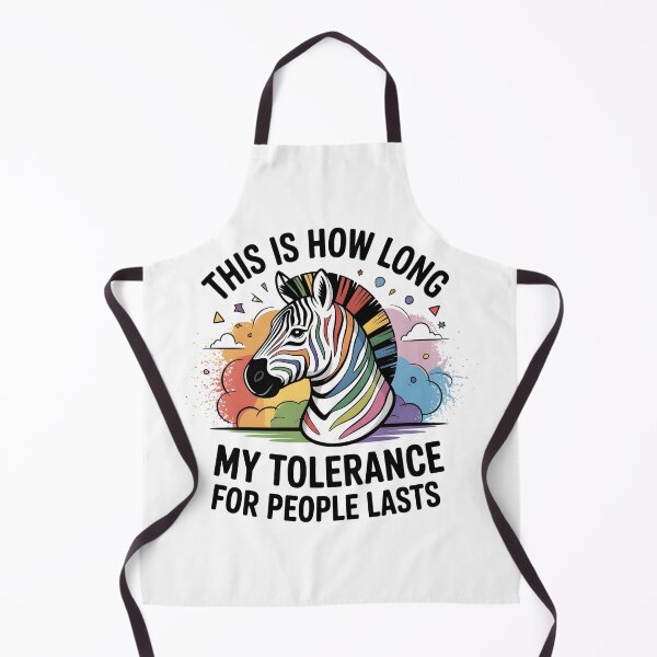 Item preview, This is How Long My Tolerance for People Lasts designed and sold by UrbanHowlz.