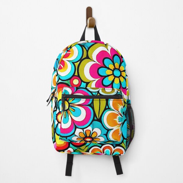 Item preview, Retro Hippy Flowers designed and sold by ViaARTfactory.