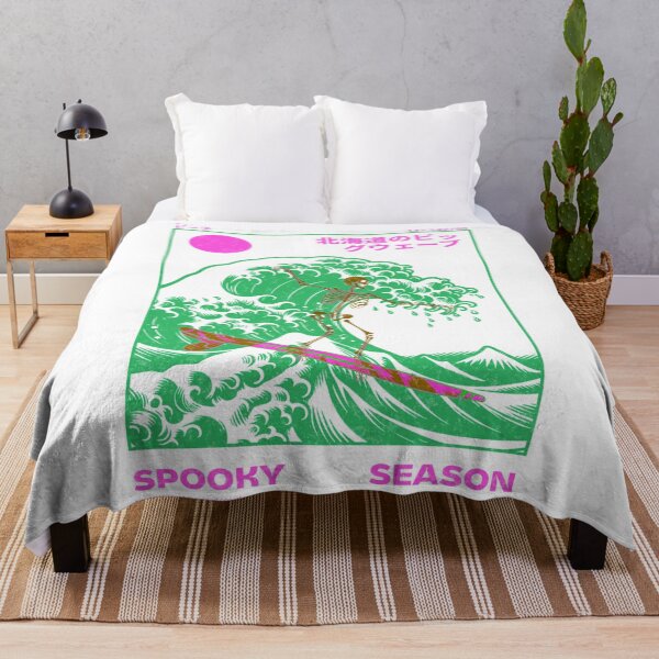 Item preview, Great wave of kanagawa pink green design retro wave vaporwave designed and sold by DisgustangCO.
