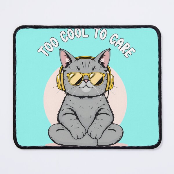 Item preview, Cool Cat Headphones Vibes designed and sold by Daniel Smith.