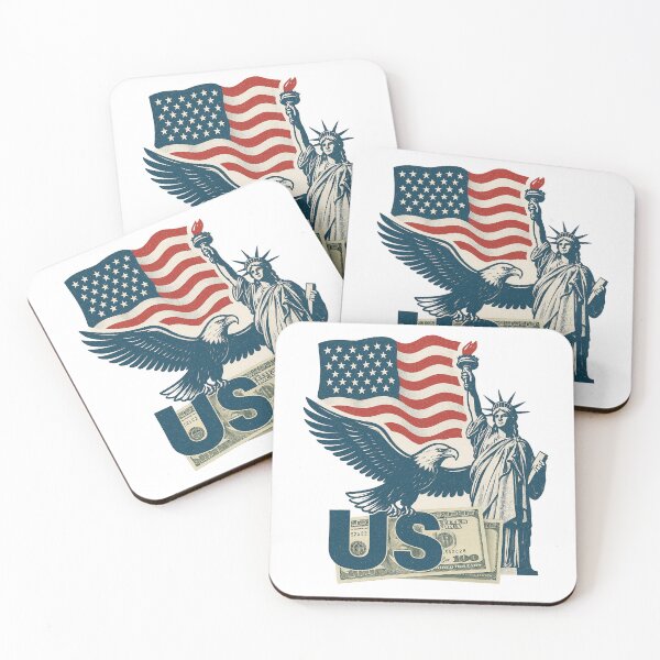 Item preview, Patriotic USA Vintage Design designed and sold by MeixGraphics.