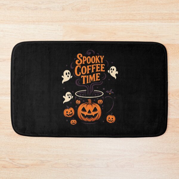 Item preview, Spooky Coffee Time – Halloween Pumpkin Mug designed and sold by ALITOPRINCE.