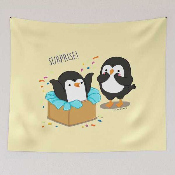 Item preview, Surprise Penguin designed and sold by julianamotzko.