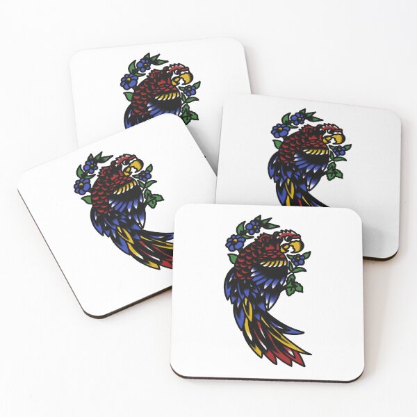 Item preview, Parrot Tattoo Flash designed and sold by vilecrocodilez.