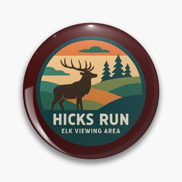 Item preview, Hicks Run designed and sold by Broken Antler Designs .