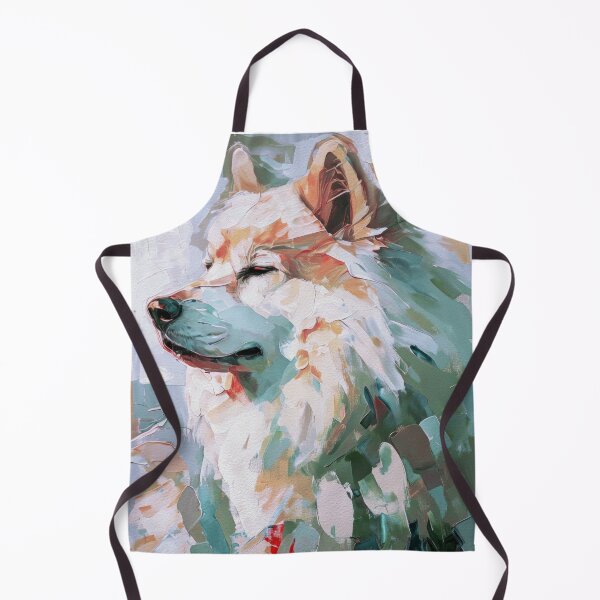 Item preview, Samoyed Expressionist Portrait designed and sold by caracatita75.