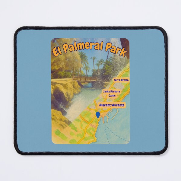 Item preview, El Palmeral Park designed and sold by MapHappens.