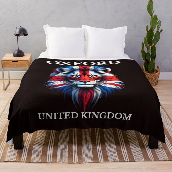 Item preview, Oxford Union Jack Flag Union Flag Patriotic UK Flag Lion Face Oxford Design designed and sold by adsman68.