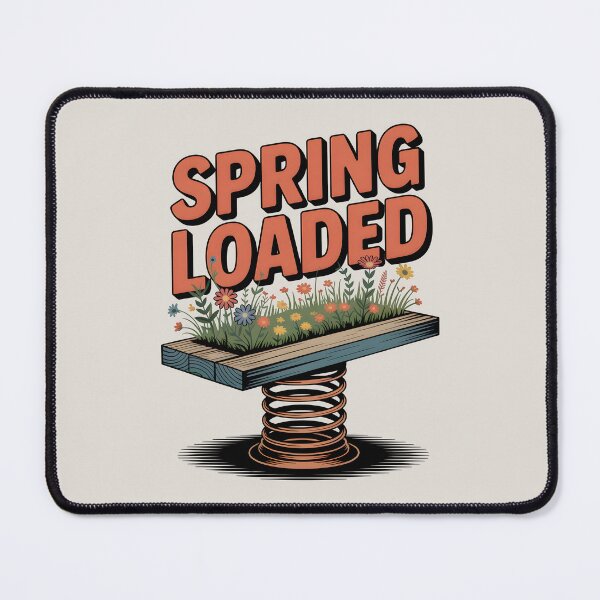 Item preview, Spring Loaded – Energetic Seasonal Design designed and sold by Jollys-ArtShop.