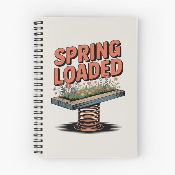 Item preview, Spring Loaded – Energetic Seasonal Design designed and sold by Jollys-ArtShop.