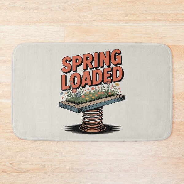 Item preview, Spring Loaded – Energetic Seasonal Design designed and sold by Jollys-ArtShop.