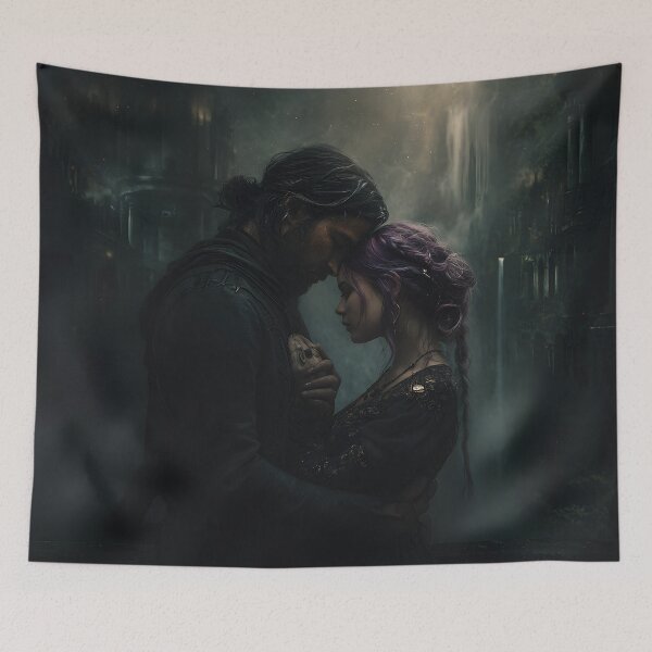 Item preview, Eternal Embrace in the Misty Realm designed and sold by oanaunciuleanu.