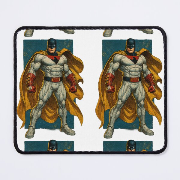 Item preview, Space Ghost Retro Superhero Poster – Classic Cartoon Hero Illustration designed and sold by Thogan0416.