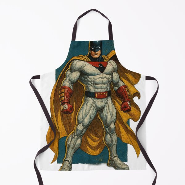 Item preview, Space Ghost Retro Superhero Poster – Classic Cartoon Hero Illustration designed and sold by Thogan0416.