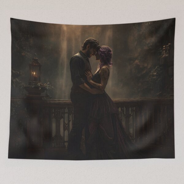 Item preview, Eternal Embrace in the Misty Realm designed and sold by oanaunciuleanu.