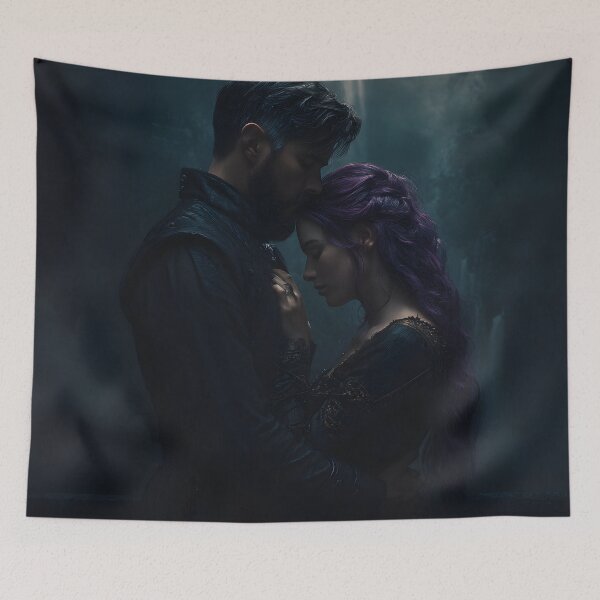 Item preview, Eternal Embrace in the Misty Realm designed and sold by oanaunciuleanu.