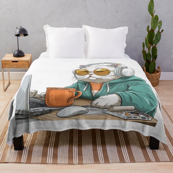 Item preview, Cute cat illustration designed and sold by abicir.