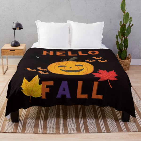 Item preview, Hello Fall Pompkin Autumn Shirt/Tee For kids and adults who love playful Halloween vibes. designed and sold by MojNetSerwis WWK.