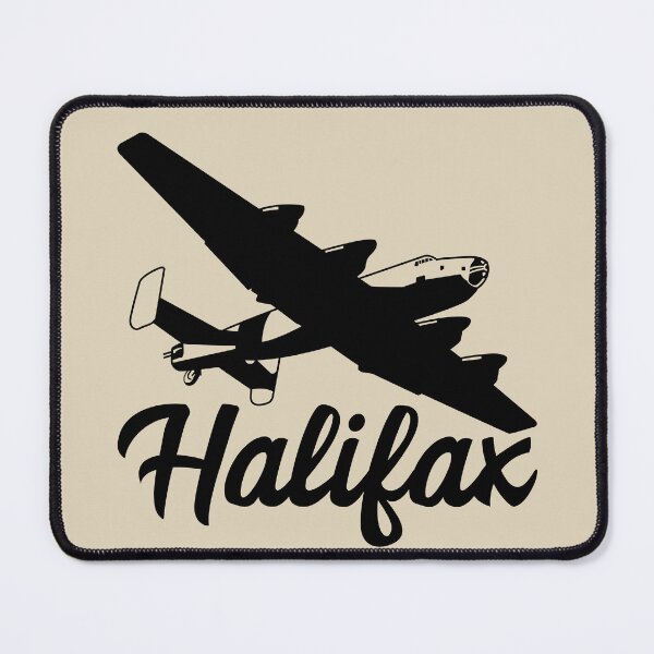 Item preview, Halifax Bomber British WW2 Plane Flying Silhouette designed and sold by MilitaryMart.