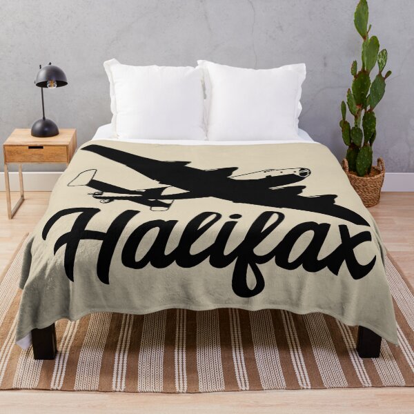 Item preview, Halifax Bomber British WW2 Plane Flying Silhouette designed and sold by MilitaryMart.