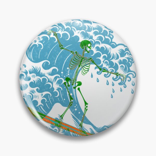 Item preview, Copy of Great wave of kanagawa blue orange design retro wave vaporwave designed and sold by DisgustangCO.