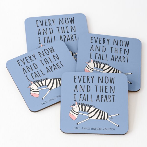 Item preview, EDS Warrior Zebra – “Fall Apart” Awareness Design designed and sold by Designs by Jesabee.