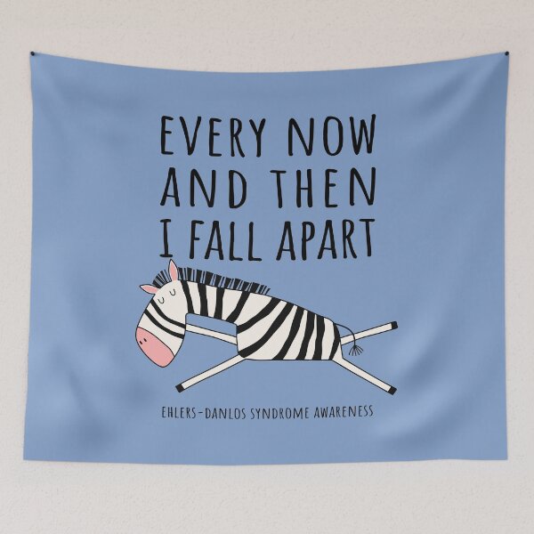 Item preview, EDS Warrior Zebra – “Fall Apart” Awareness Design designed and sold by Designs by Jesabee.