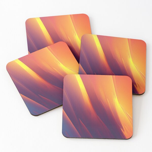 Item preview, Vibrant Fiery Abstract Light Waves designed and sold by Apex Designs.