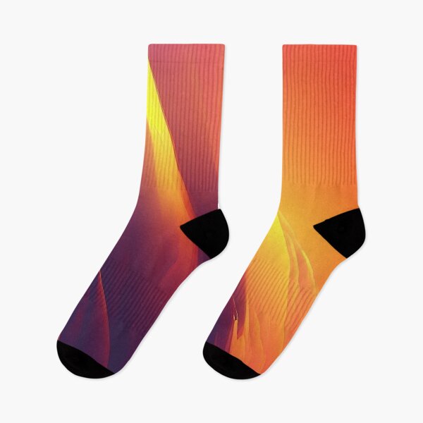 Item preview, Vibrant Fiery Abstract Light Waves designed and sold by Apex Designs.