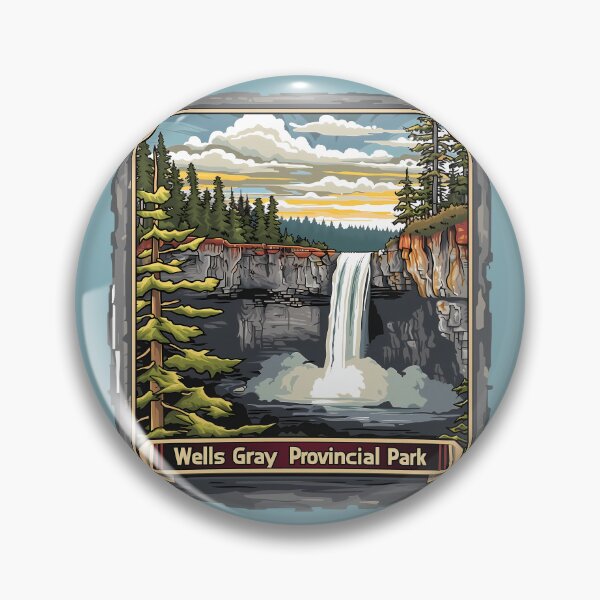 Item preview, Wells Gray Provincial Park British Columbia Waterfall, Clearwater BC designed and sold by meganohm.