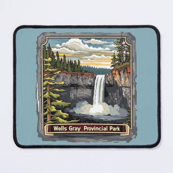 Item preview, Wells Gray Provincial Park British Columbia Waterfall, Clearwater BC designed and sold by meganohm.