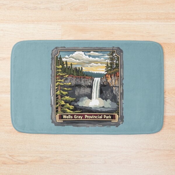 Item preview, Wells Gray Provincial Park British Columbia Waterfall, Clearwater BC designed and sold by meganohm.