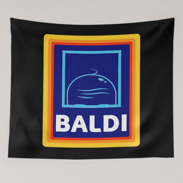 Item preview, Baldi - Bald Head Aldi Logo designed and sold by hemmengubioj.