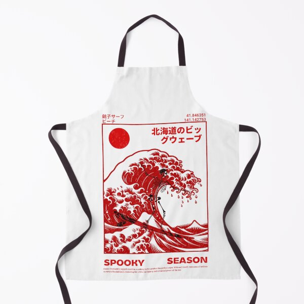 Item preview, Copy of Copy of Great wave of kanagawa red design retro wave vaporwave designed and sold by DisgustangCO.