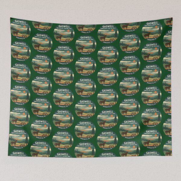 Item preview, Gaswell Equestrian Camping Area  designed and sold by Broken Antler Designs .